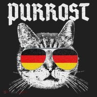 Purrost Prost Oktoberfest Cat Funny German Flag Beanie thumb 2