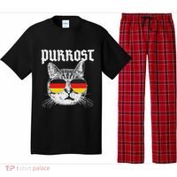Purrost Prost Oktoberfest Cat Funny German Flag Pajama Set thumb 0