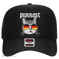 Purrost Prost Oktoberfest Cat Funny German Flag Hat thumb 0