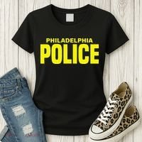 Philadelphia Police Officer Pennsylvania Policeman Women's T-Shirt thumb 3
