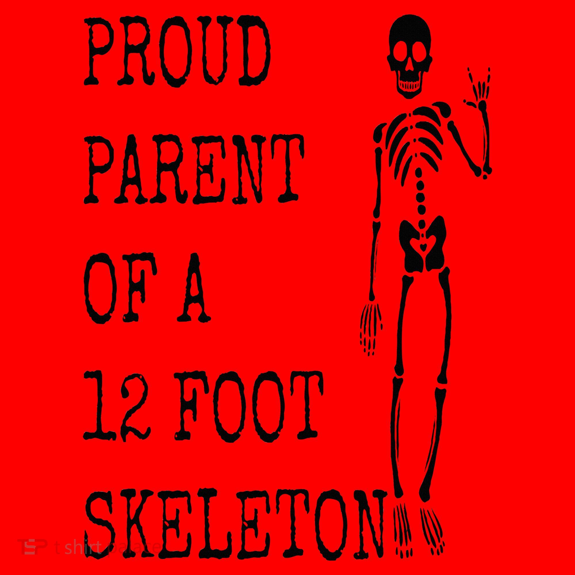 Proud parent of a 12 foot skeleton Santa Hat