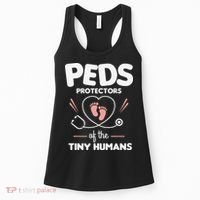 Peds Protectors Of The Tiny Humans Pediatrician Pediatrics Women's Tank Top thumb 0
