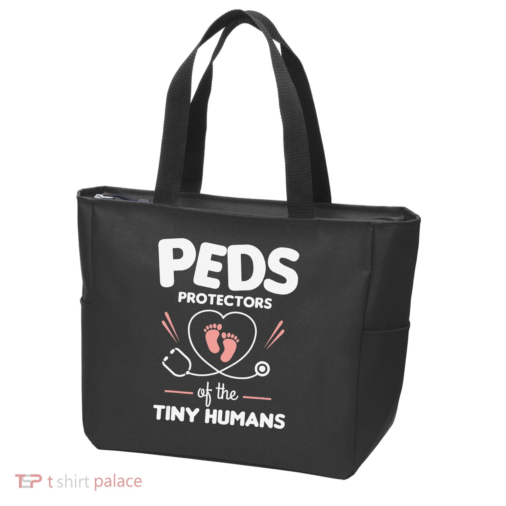 Peds Protectors Of The Tiny Humans Pediatrician Pediatrics Tote Bag