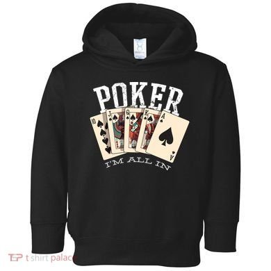 Poker Toddler Hoodie