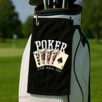 Poker Golf Towel thumb 2
