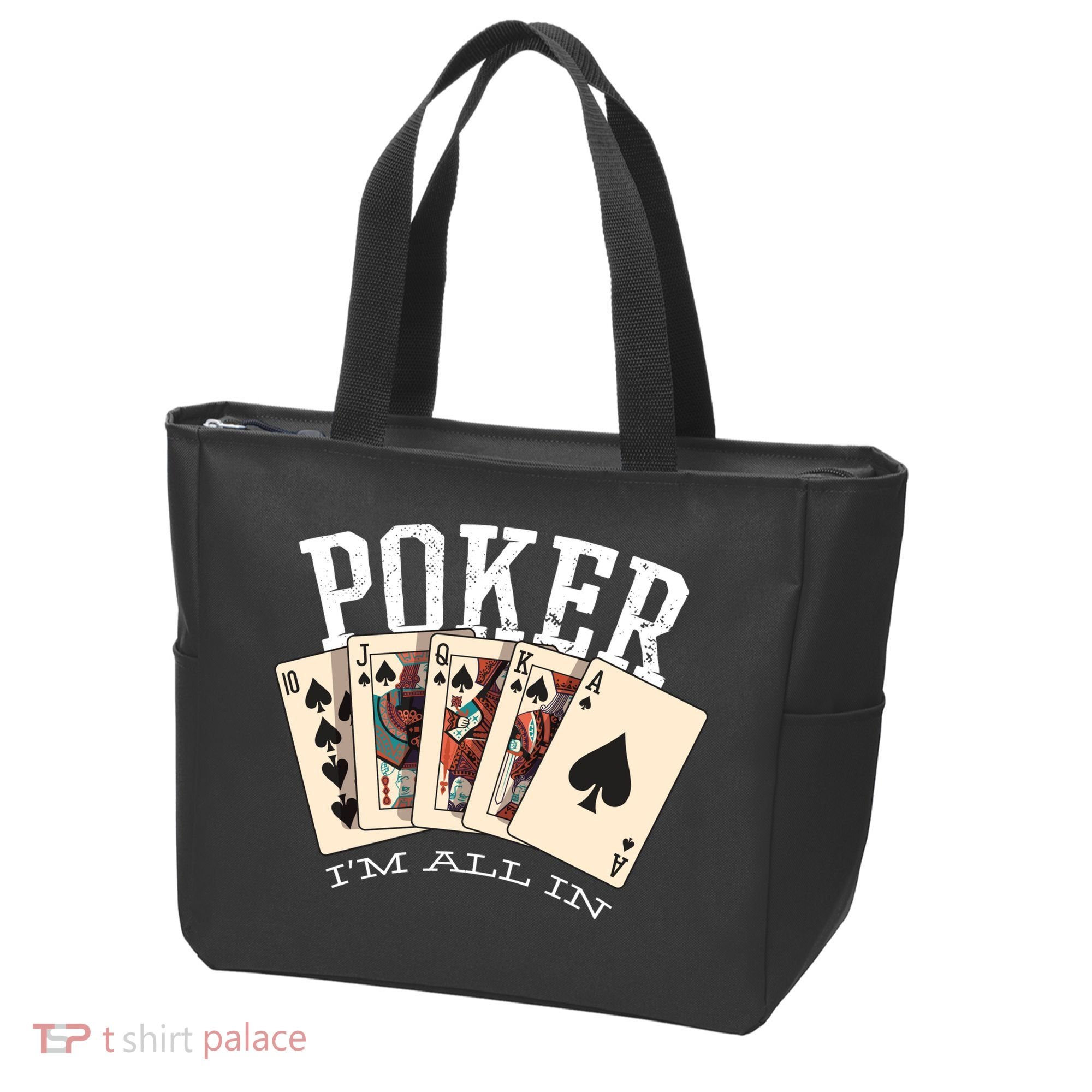 Poker Tote Bag