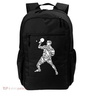 Ping Pong Player Table Tennis Gift Backpack