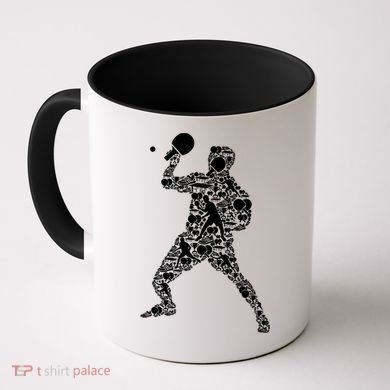 Ping Pong Player Table Tennis Gift Coffee Mug
