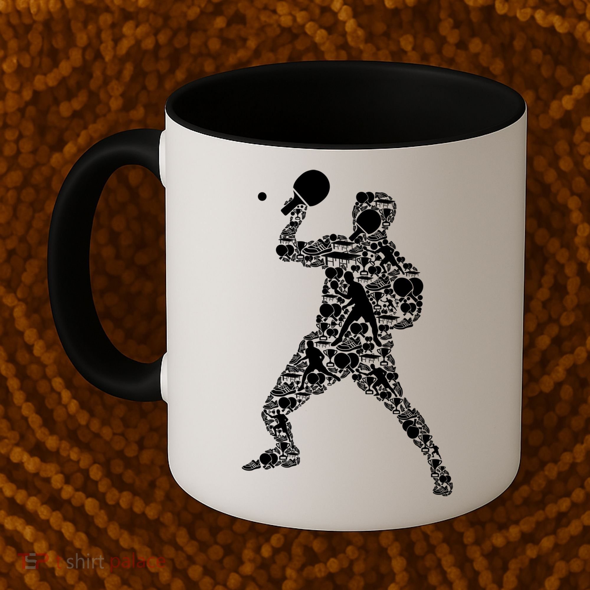 Ping Pong Player Table Tennis Gift Coffee Mug