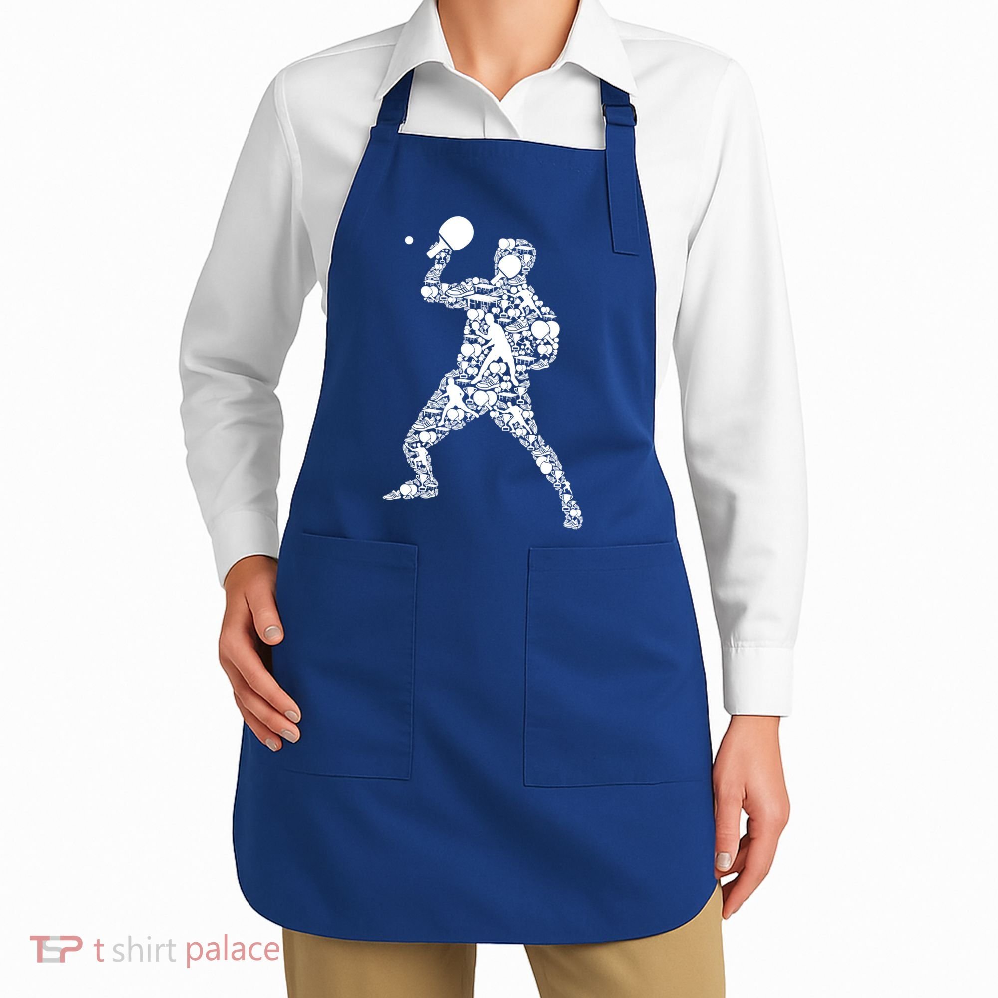 Ping Pong Player Table Tennis Gift Apron