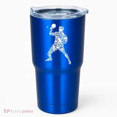 Ping Pong Player Table Tennis Gift Tumbler