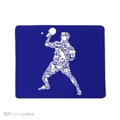 Ping Pong Player Table Tennis Gift Mousepad