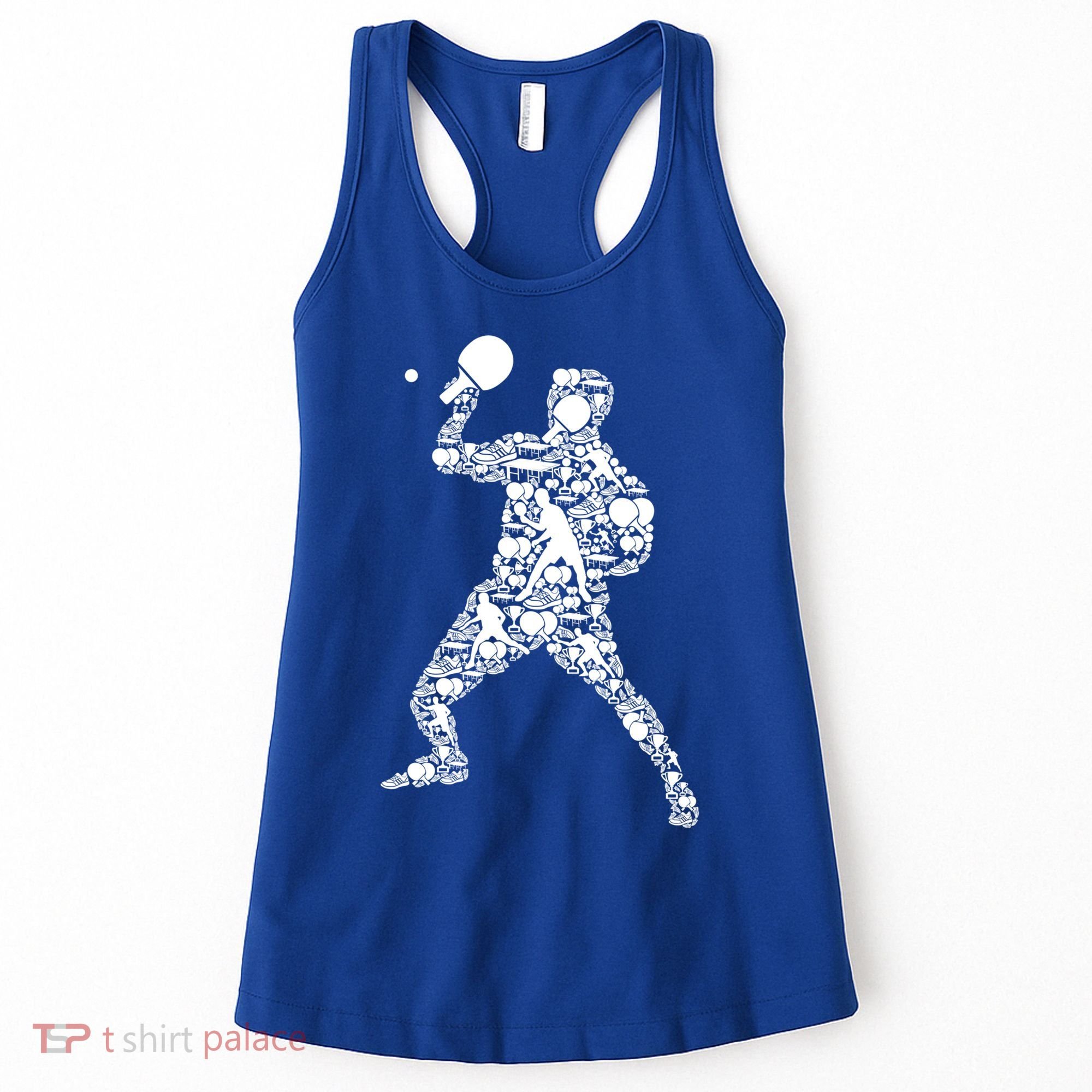 Ping Pong Player Table Tennis Gift Women's Tank Top