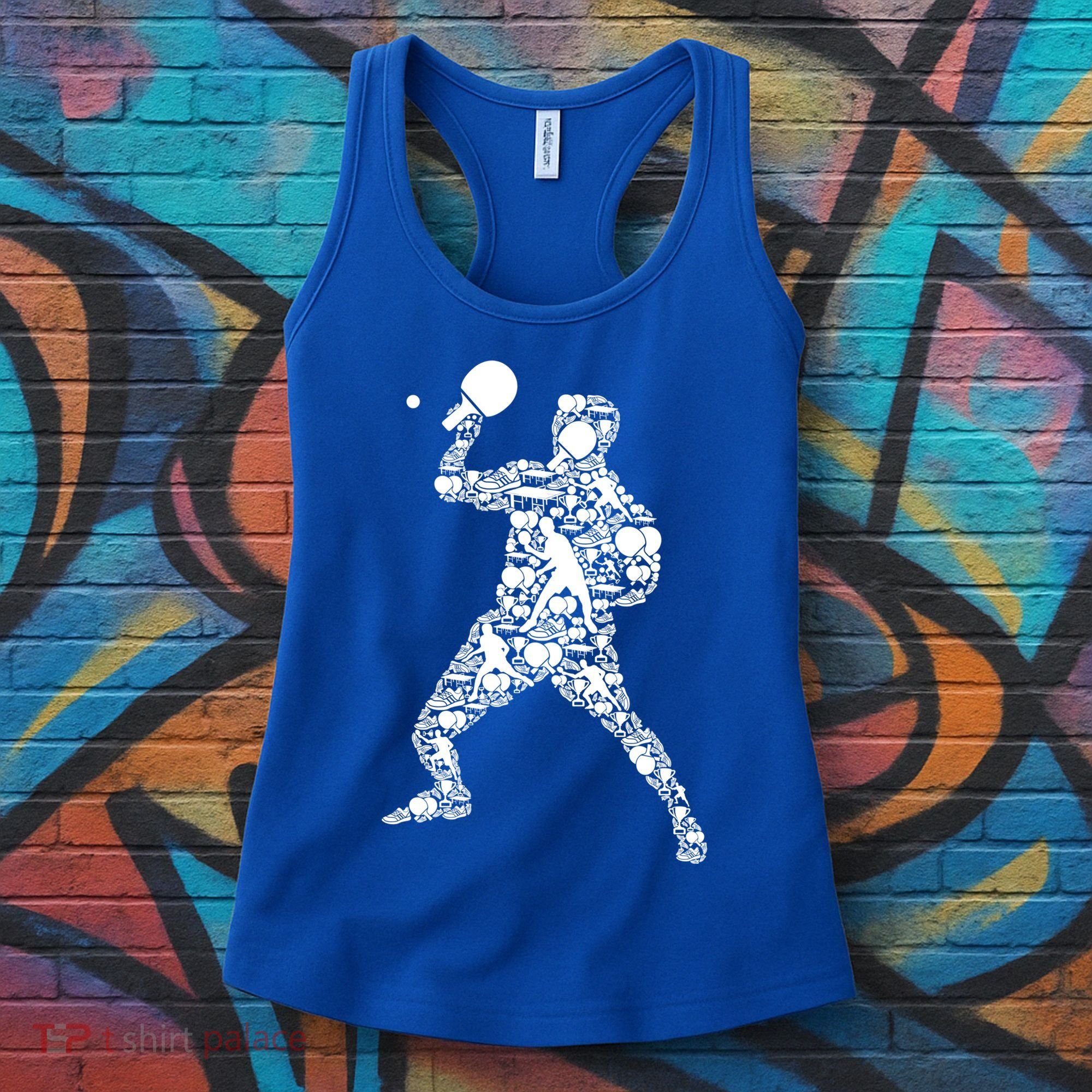 Ping Pong Player Table Tennis Gift Women's Tank Top