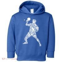 Ping Pong Player Table Tennis Gift Toddler Hoodie thumb 0