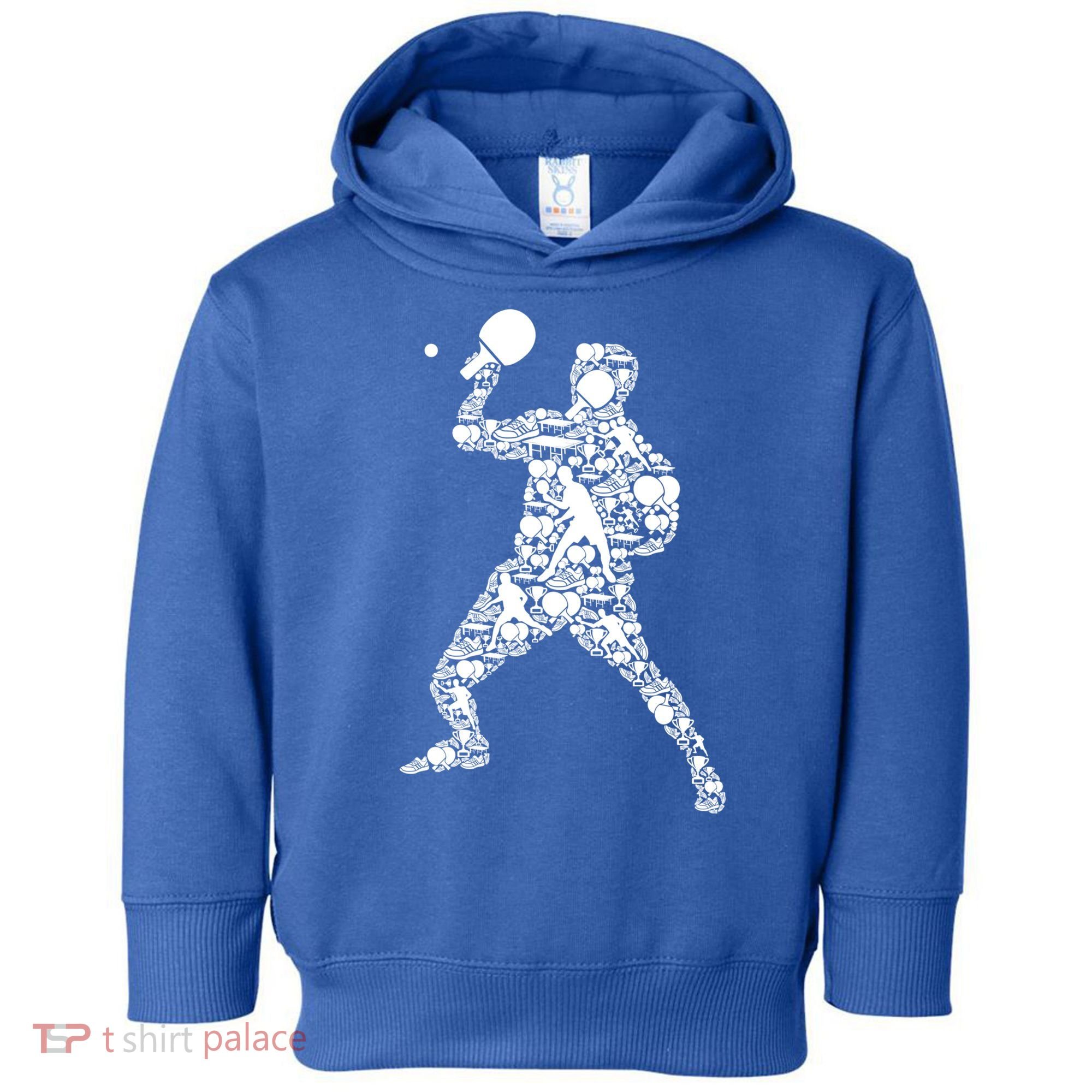 Ping Pong Player Table Tennis Gift Toddler Hoodie