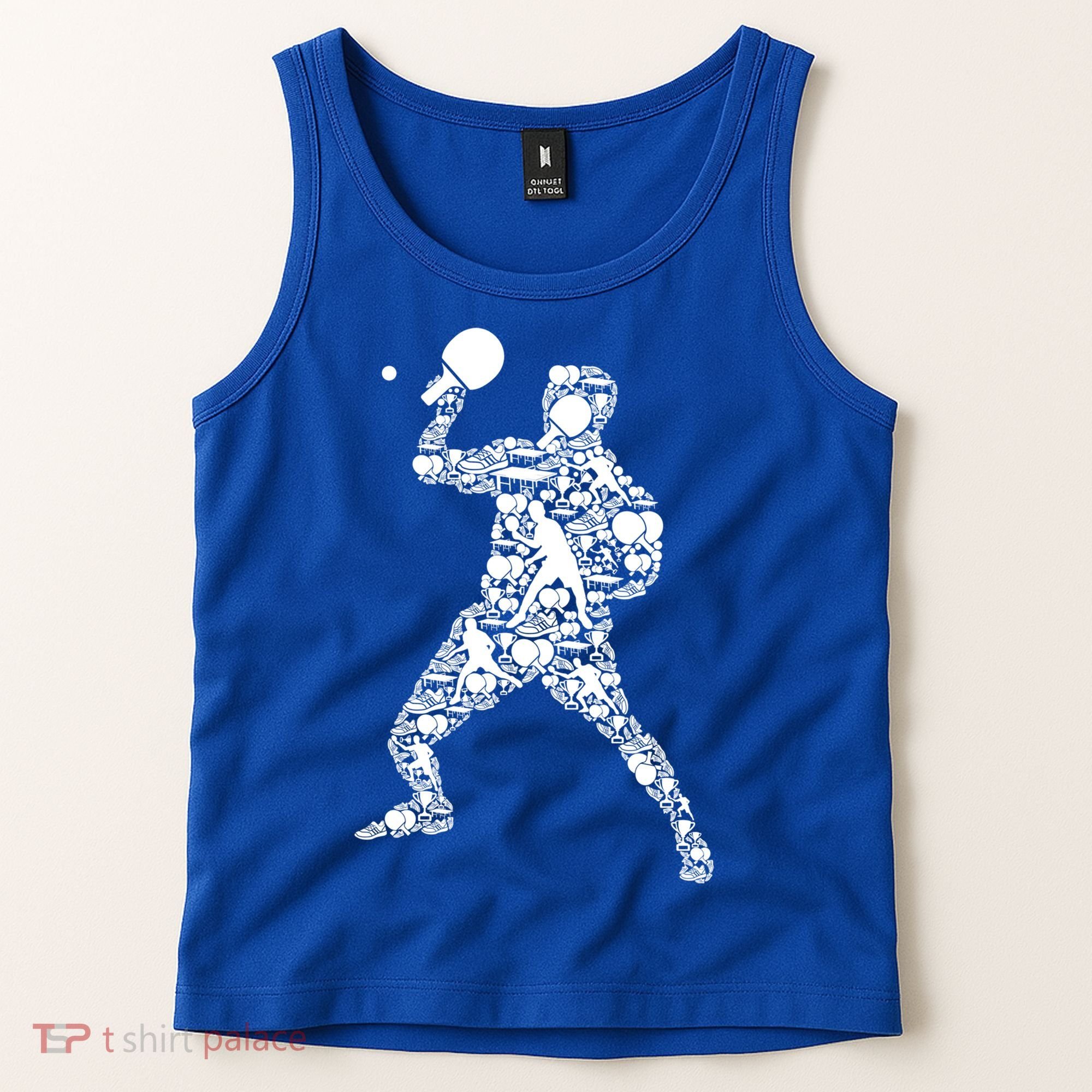 Ping Pong Player Table Tennis Gift Tank Top