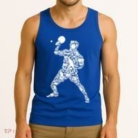 Ping Pong Player Table Tennis Gift Tank Top thumb 3