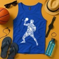 Ping Pong Player Table Tennis Gift Tank Top thumb 4