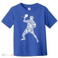 Ping Pong Player Table Tennis Gift Toddler T-Shirt thumb 0
