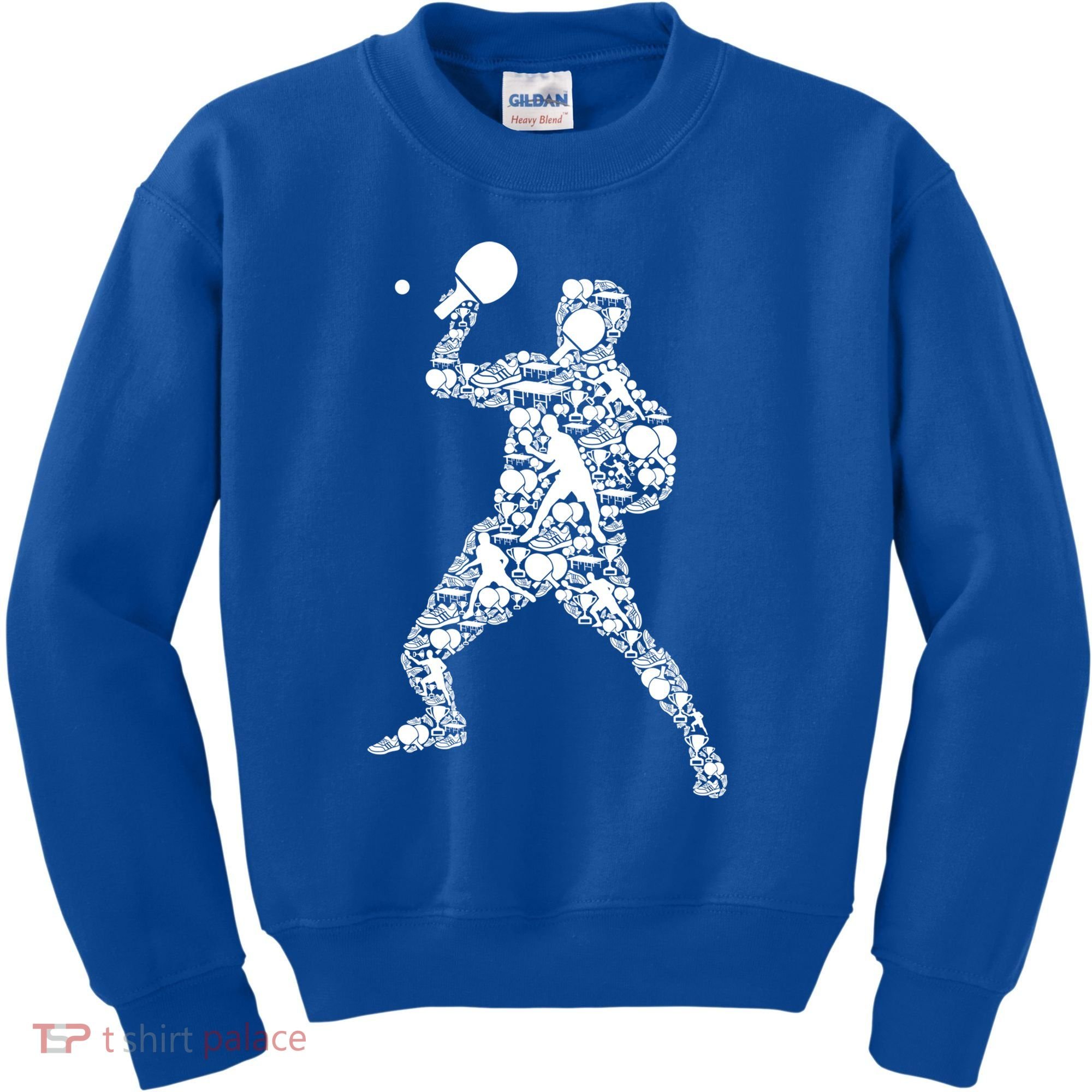 Ping Pong Player Table Tennis Gift Kids Sweatshirt