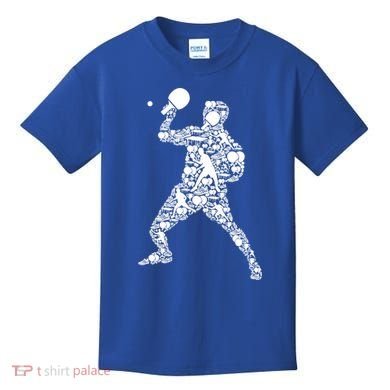 Ping Pong Player Table Tennis Gift Kids T-Shirt