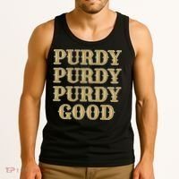 Purdy Purdy Purdy Good Football Quarterback Tank Top thumb 3