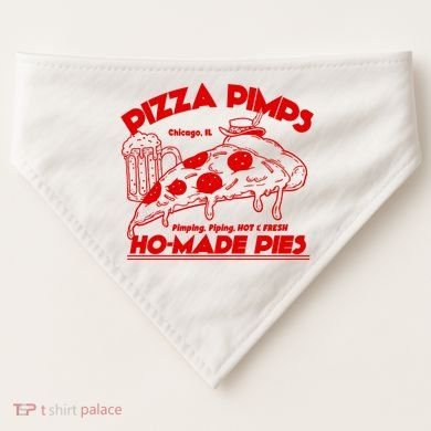 Pizza Pimps USA-Made Doggie Bandana