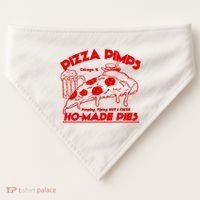 Pizza Pimps USA-Made Doggie Bandana thumb 0