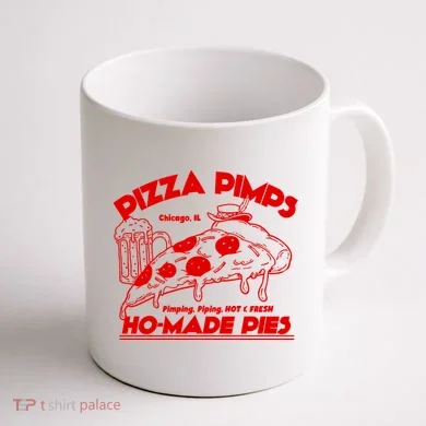 Pizza Pimps Coffee Mug back