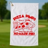 Pizza Pimps Golf Towel thumb 1