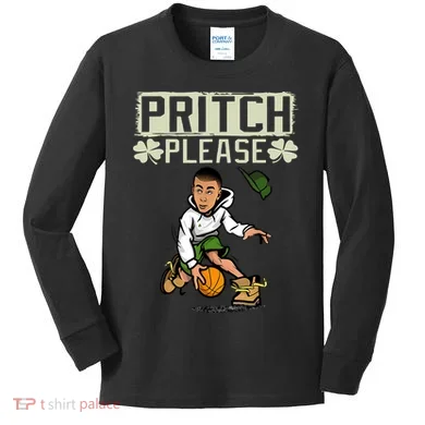 Pritch Please Kids Long Sleeve Shirt