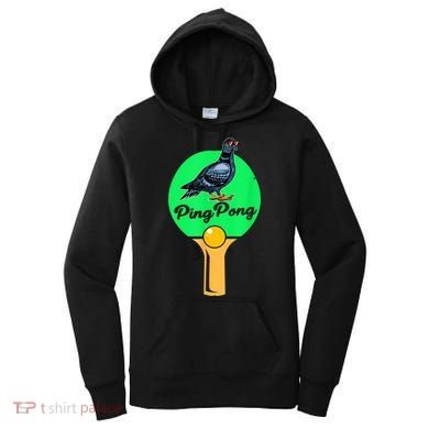 Pigeon Ping Pong Women's Hoodie