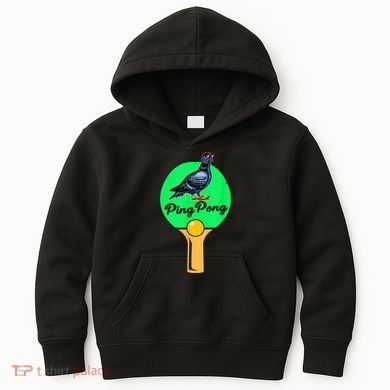 Pigeon Ping Pong Kids Hoodie
