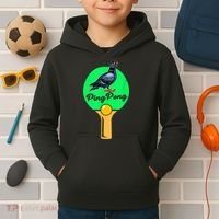 Pigeon Ping Pong Kids Hoodie thumb 2