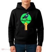 Pigeon Ping Pong Kids Hoodie thumb 4