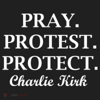 Pray Protest Protect Charlie Kirk Women's Sweatshirt thumb 2