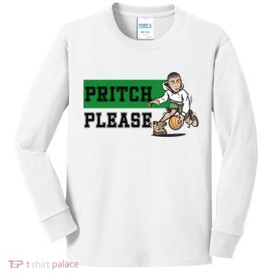 Pritch Please Kids Long Sleeve Shirt