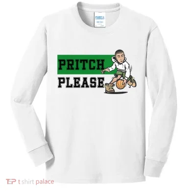 Pritch Please Kids Long Sleeve Shirt