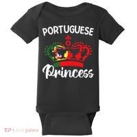 Princess Portugal Portuguese Baby Bodysuit thumb 0
