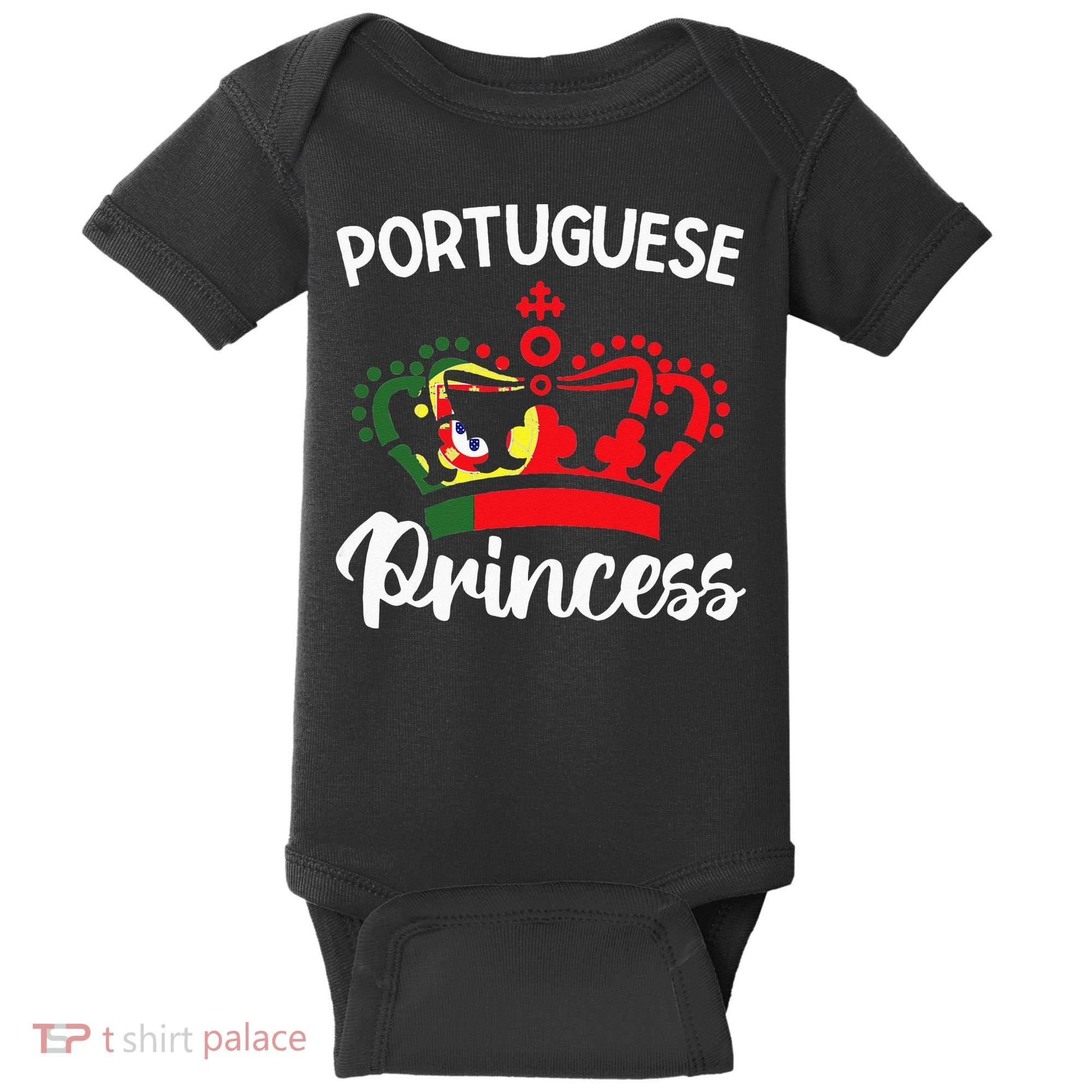 Princess Portugal Portuguese Baby Bodysuit