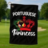Princess Portugal Portuguese Golf Towel thumb 1