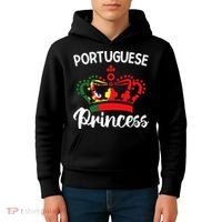 Princess Portugal Portuguese Kids Hoodie thumb 4
