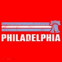 Philly Philadelphia Baseball Retro Vintage Stripes T-Shirt thumb 7