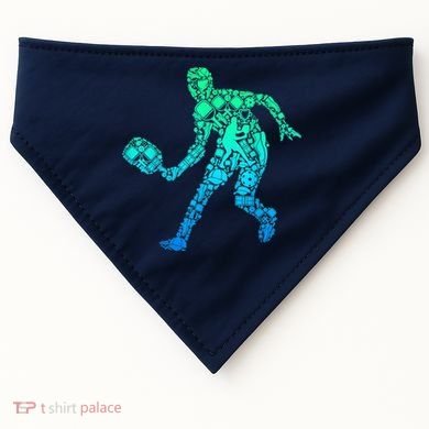 Pickleball Player USA-Made Doggie Bandana