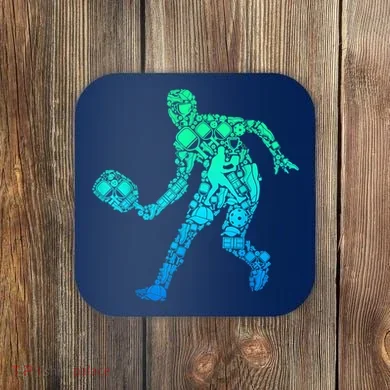 Pickleball Player Coaster
