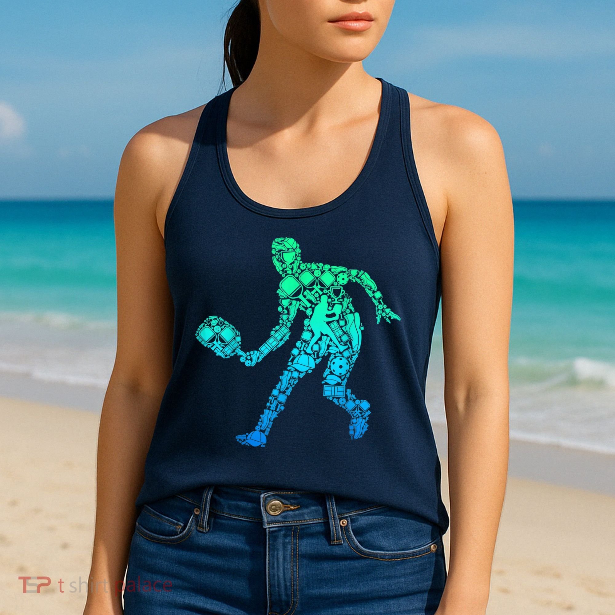 Pickleball Player Women's Tank Top