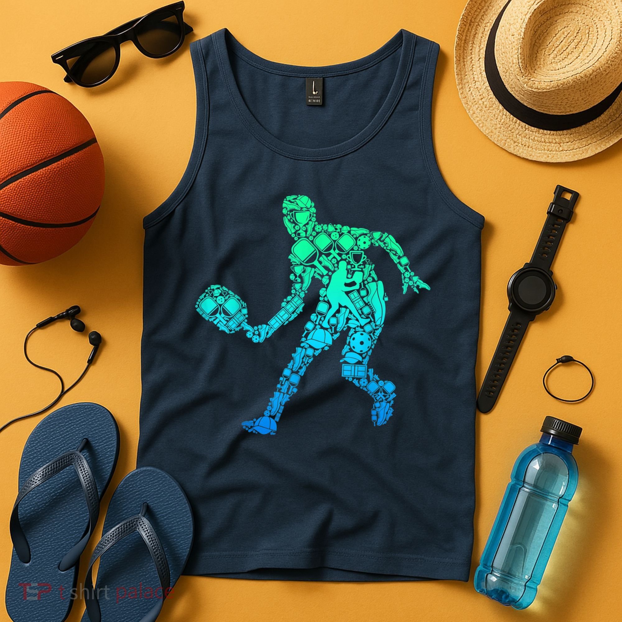 Pickleball Player Tank Top