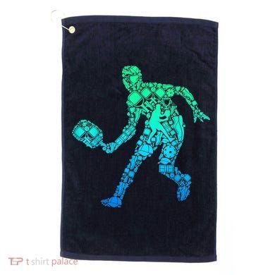 Pickleball Player Golf Towel