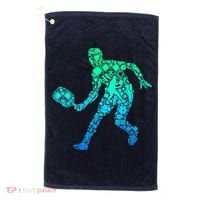 Pickleball Player Golf Towel thumb 0